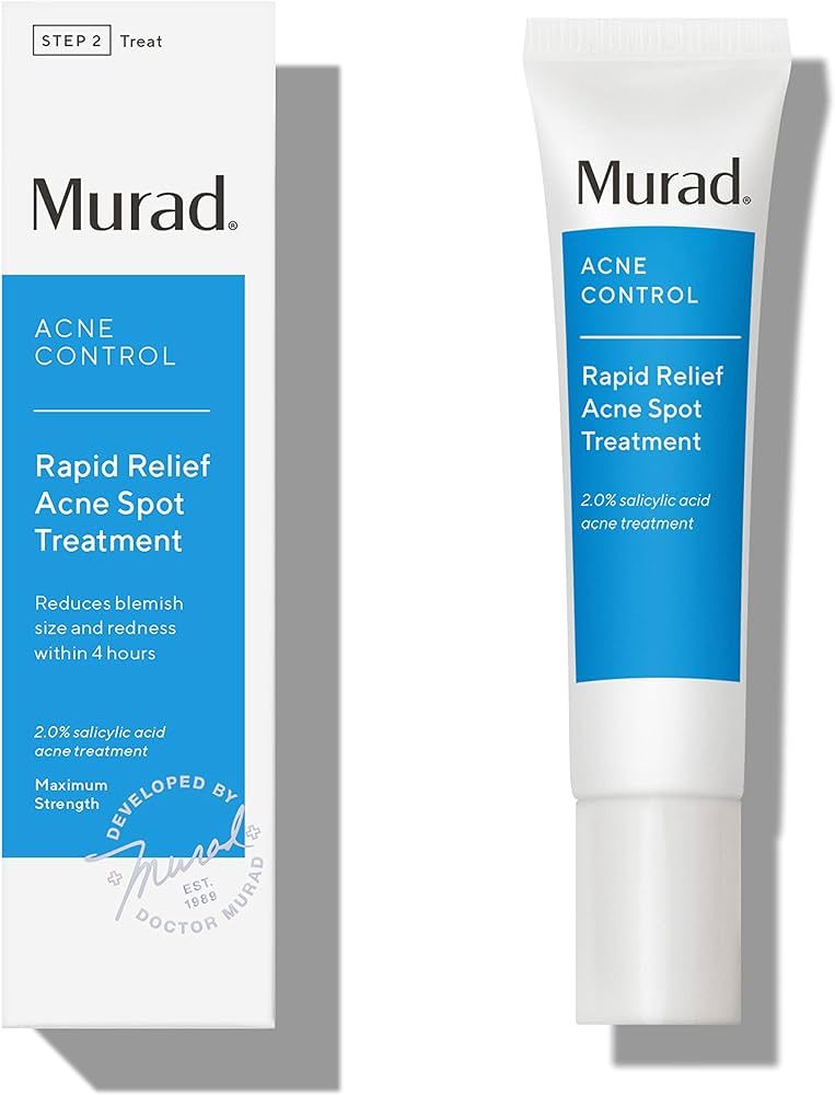 Murad Rapid Relief Acne Spot Treatment – Acne Control Max Strength 2% Salicylic Acid Clear Gel ... | Amazon (US)