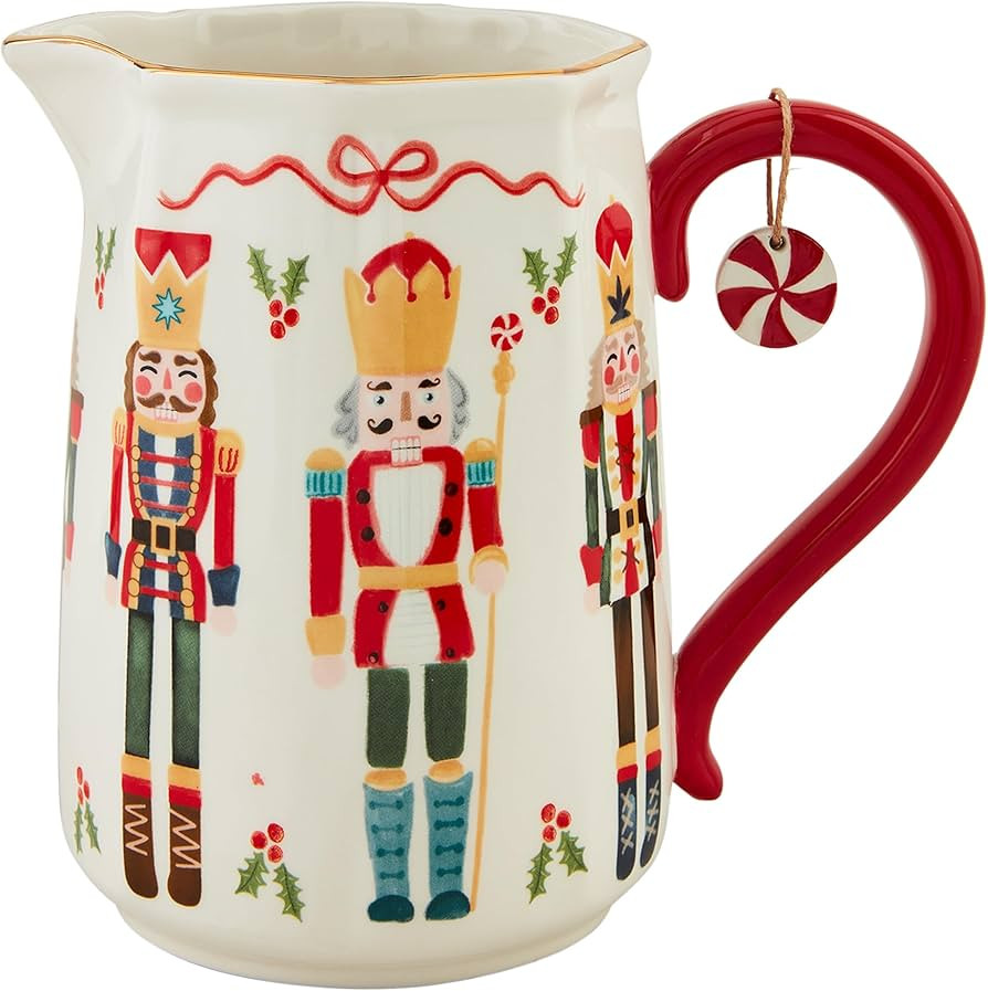 Mud Pie Nutcracker Pitcher; 50 oz | Amazon (US)