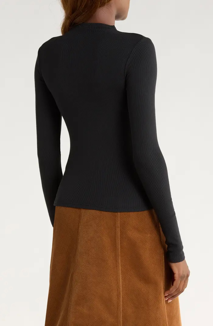 Henrietta Long Sleeve Rib Top | Nordstrom