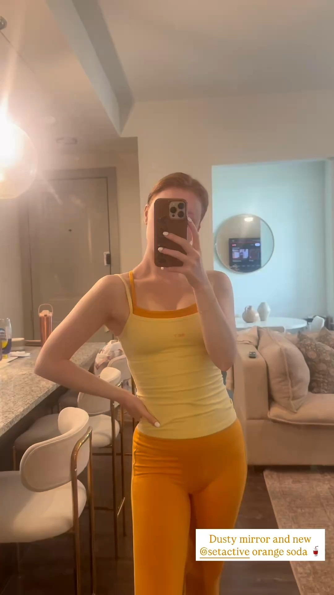 New set active orange soda 🥤 

#LTKActive #LTKootd #LTKfitnessgoals
