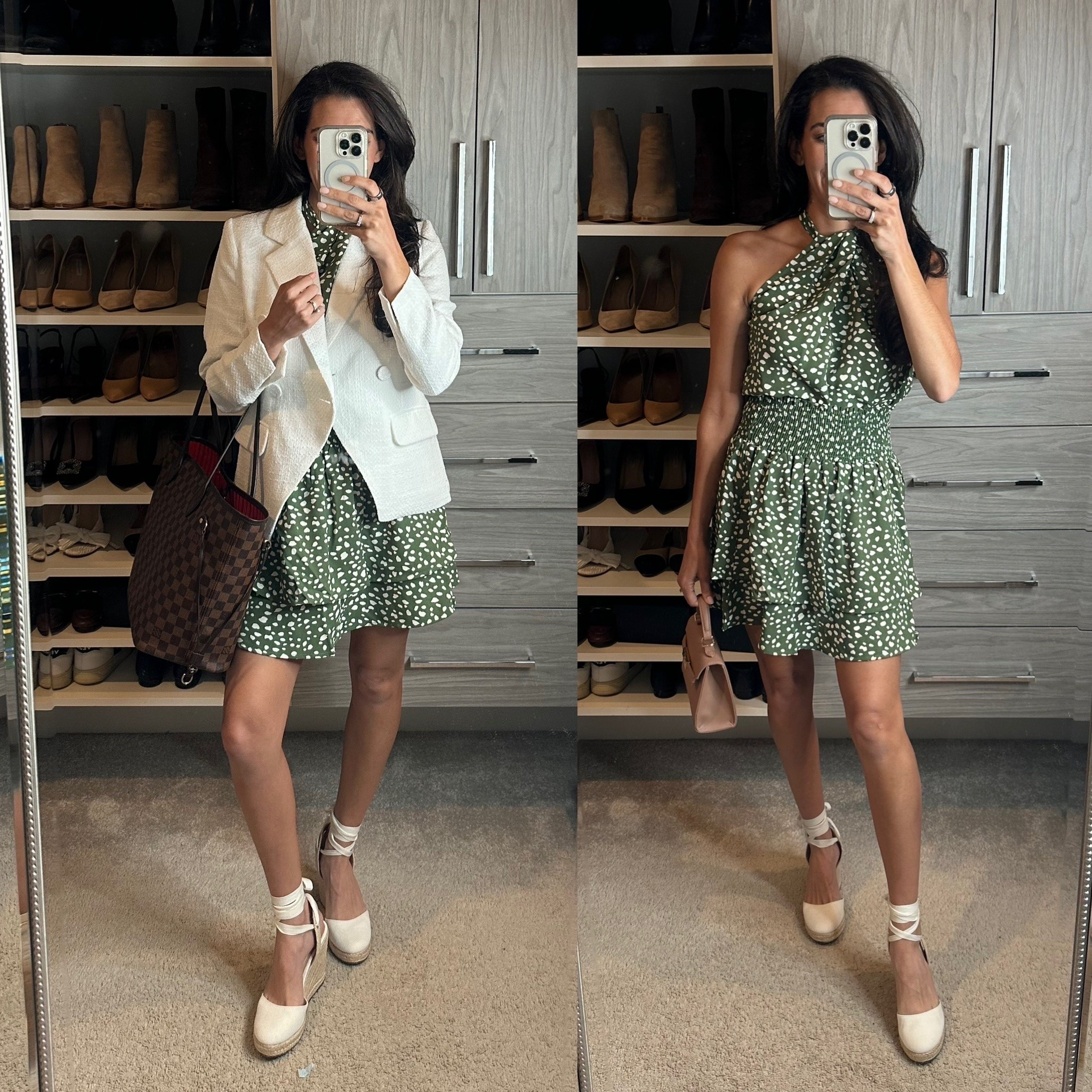 Summer outfit for work 
Summer date night outfit 

Size down in this brand