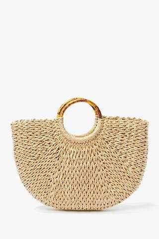 Raffia Straw Tote Bag | Forever 21 (US)