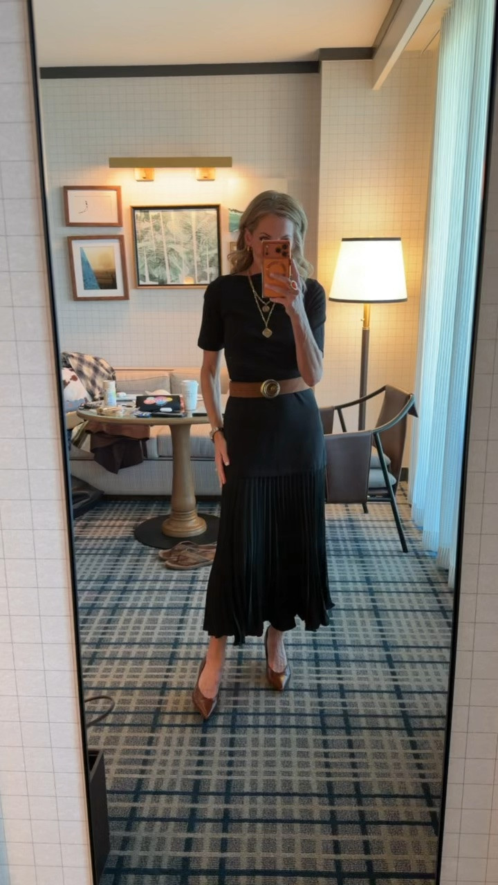 LTK Con first look of the day! 🖤 Head to toe in  Walmart!! I am loving this all-black look for a full day of events.

Fall outfit, fall, back to school, teacher outfit, office outfit, workwear, business casual, Walmart!

#LTKCon #LTKSeasonal #LTKootd