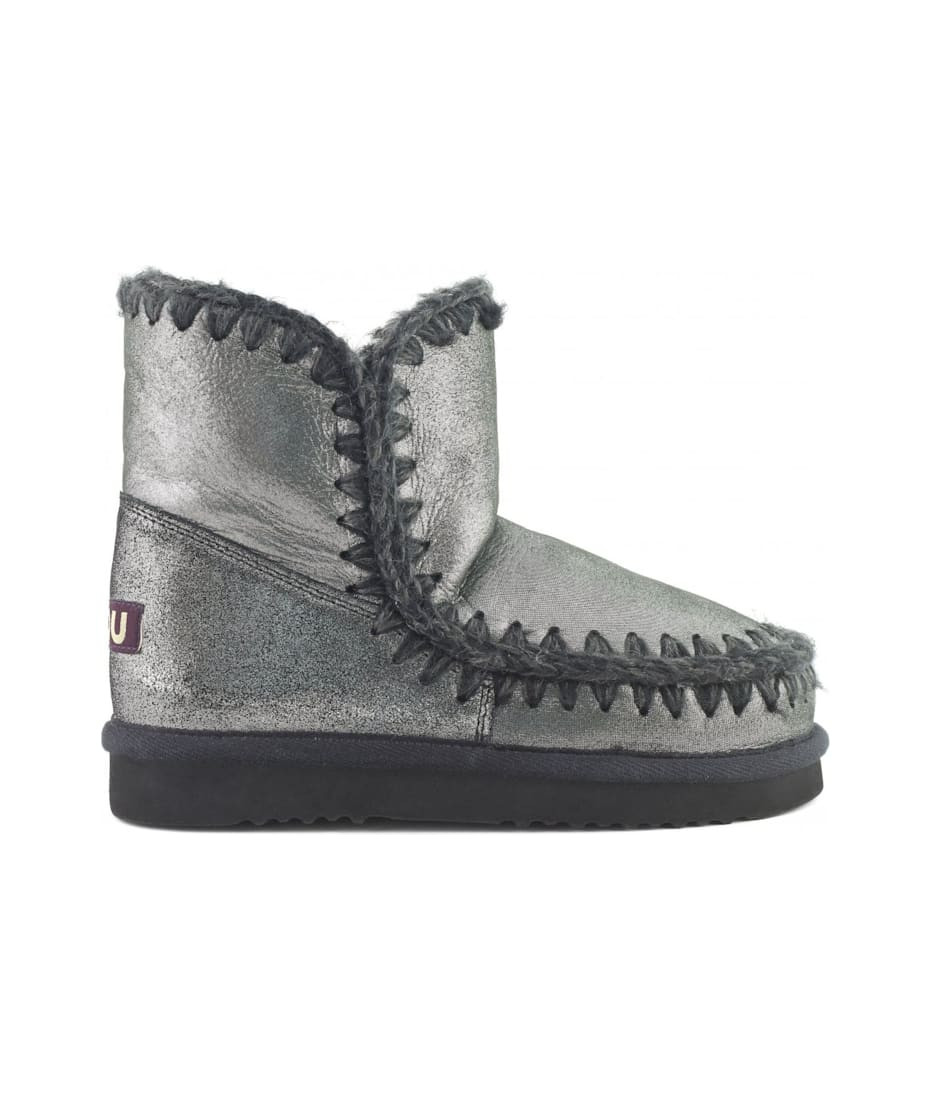 Microglitter Black Double-face Sheepskin Eskimo 18 | Italist.com US