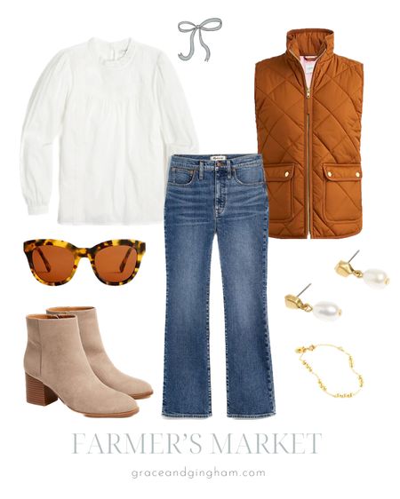 In honor of the first day of fall, today I’m sharing a few outfits from recent sales that are perfect for the cooler weather! I love this look for a morning trip to the farmer’s market! Classic, warm, and easy to walk around in! ✨🍂 #classicstyle #falloutfits #modestfashion #preppyoutfits #fallstyle

#LTKSeasonal #LTKstyletip #LTKunder100