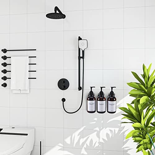 GOYISEE Shampoo and Conditioner Dispenser for Shower Wall 3 Chamber,Refillable Shampoo and Condit... | Amazon (US)