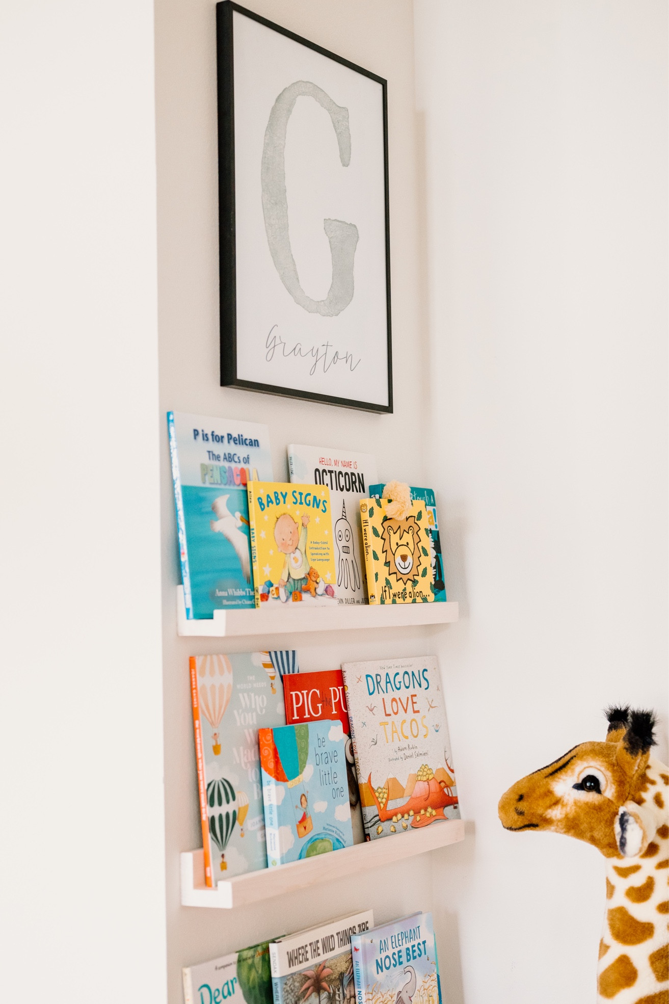 Gender Neutral Nursery 🤍  book nook 📚 

#LTKfamily #LTKbaby #LTKkids