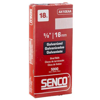 SENCO  18 Ga. X 5/8 in. L Galvanized Steel Brad Nails 5000 pk | Lowe's
