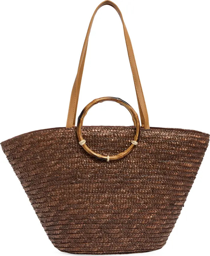 NATASHA Picnic Basket Straw Tote | Nordstromrack | Nordstrom Rack