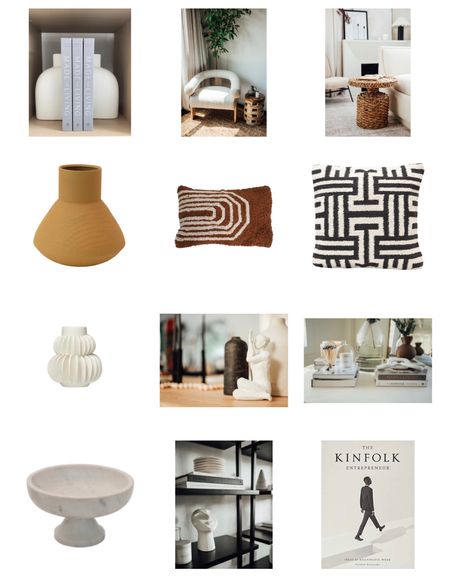Neutral home decor gifts from $25 up! Yoga statue, black & white pattern pillow, ceramic book ends, marble bowl, coffee table book and more! 

#LTKsalealert #LTKGiftGuide #LTKHoliday
