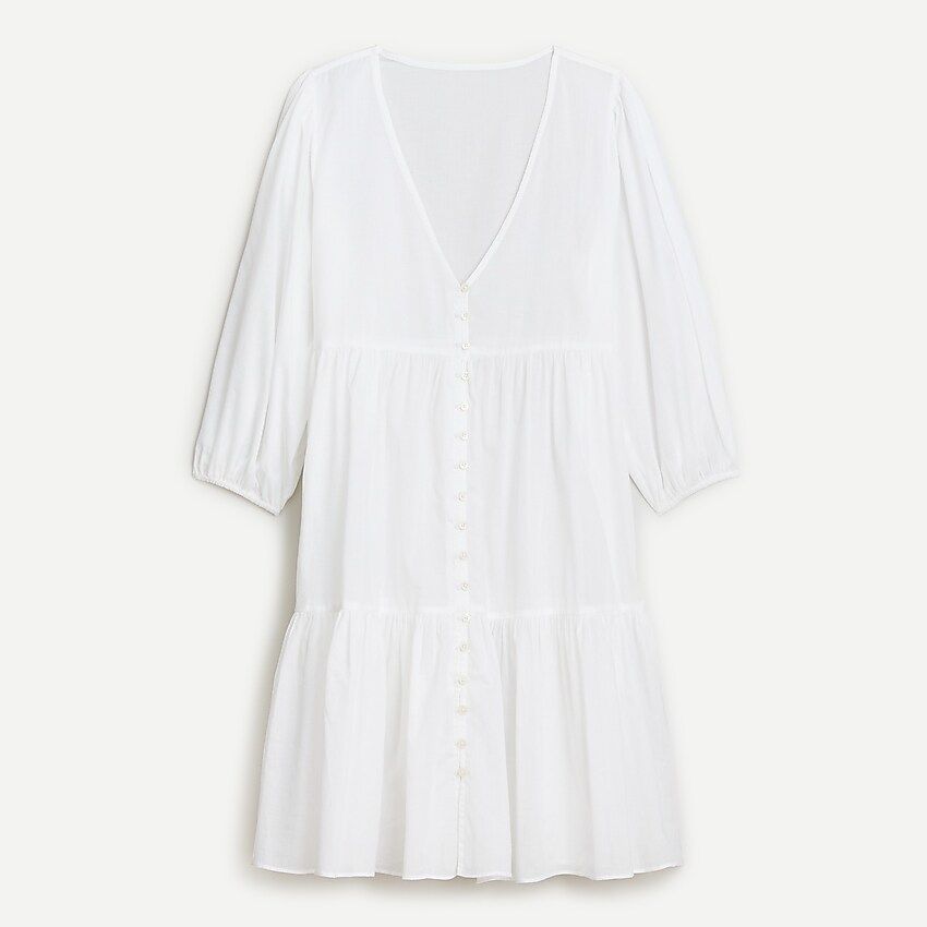 Button-front beach dress | J.Crew US