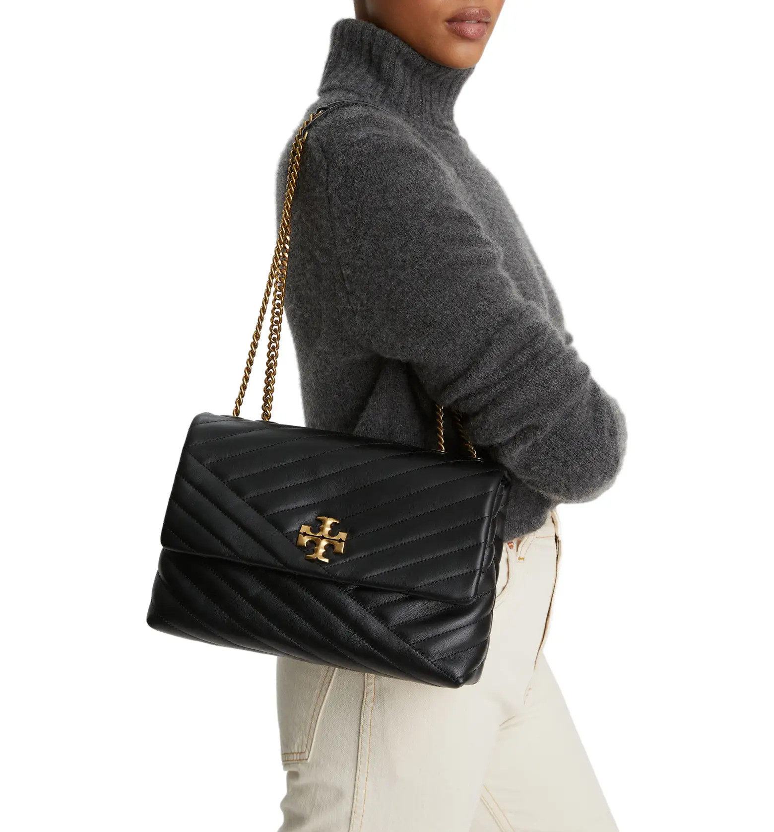Tory Burch Kira Chevron Convertible Shoulder Bag | Nordstrom | Nordstrom