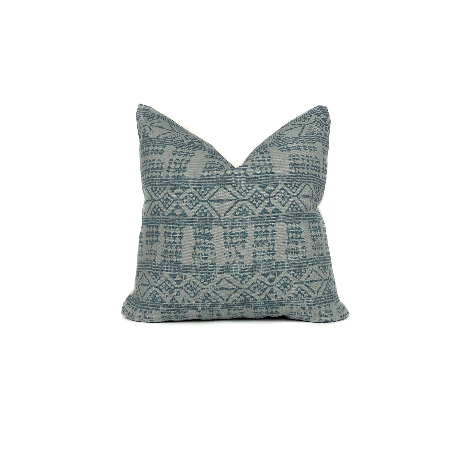 Peter Dunham Addis Designer Pillow Cover  Blue Mist  Blue | Etsy | Etsy (US)