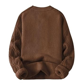 Aelfric Eden Oversized Sweater 90s Vintage Cable Knit Long Sleeve Women Heavy Crewneck Pullover | Amazon (US)