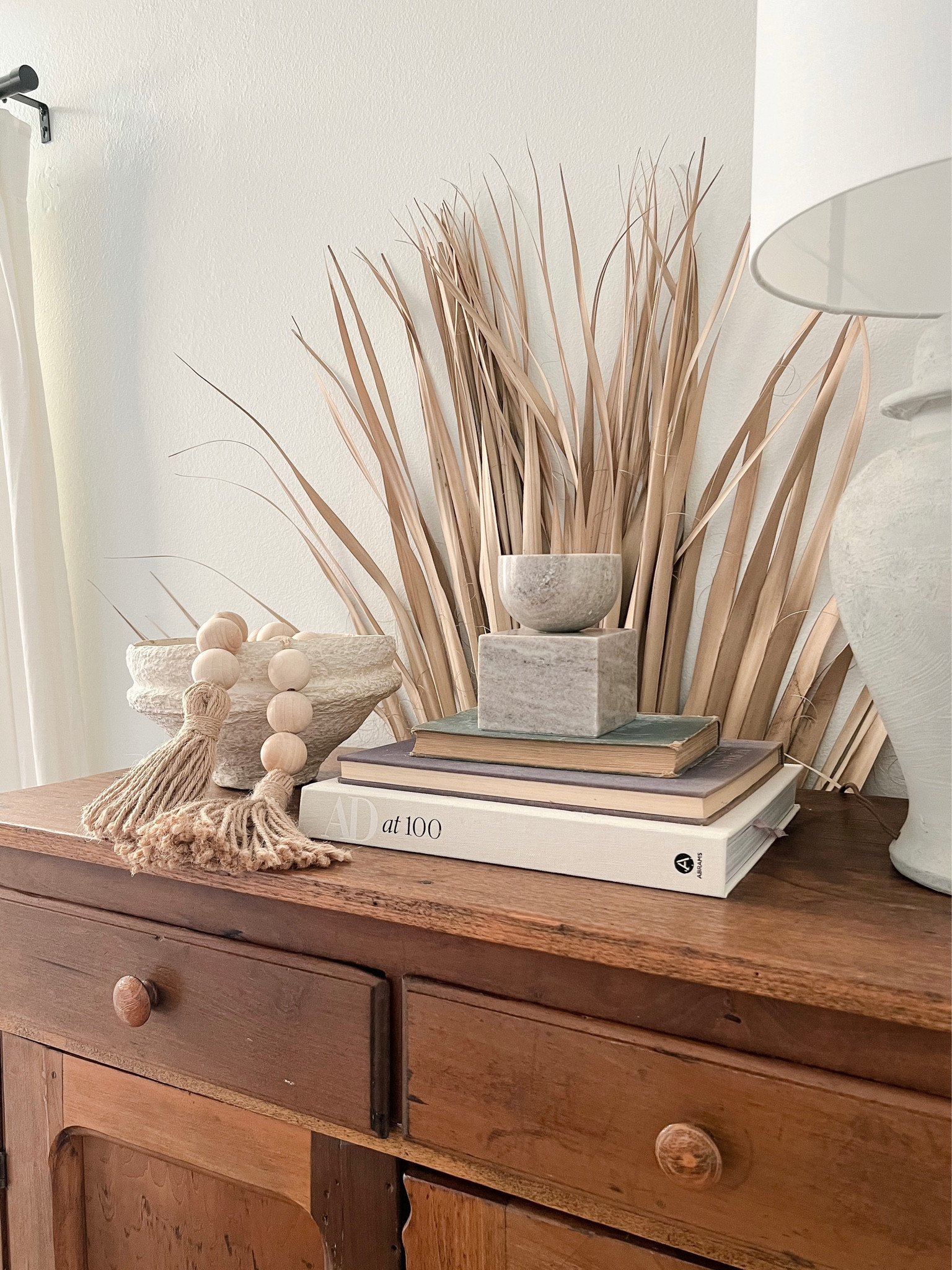 Tabletop decor, marble sculpture, Mcgee and co, wooden beads, coffee table book, neutral coastal, distressed lamp, library cabinet, target decor, amazon home, wayfair

#LTKhome #LTKFind