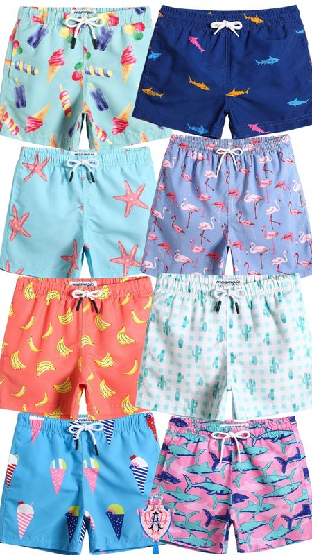 Fun printed boys swim trunks in sizes 2T-16. I also linked some matching men’s trunks as well! 🩳

Summer - swim - vacation - beach essentials - Father’s Day 

#LTKfamily #LTKkids #LTKFind