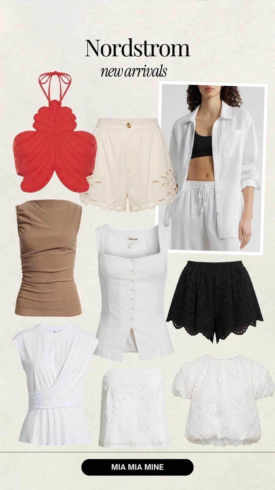 Nordstrom new summer arrivals!
Linking my favorite summer tops, eyelet shorts and chic outfits for the beach or everyday!

#LTKOver40 #LTKmomlife #LTKSeasonal