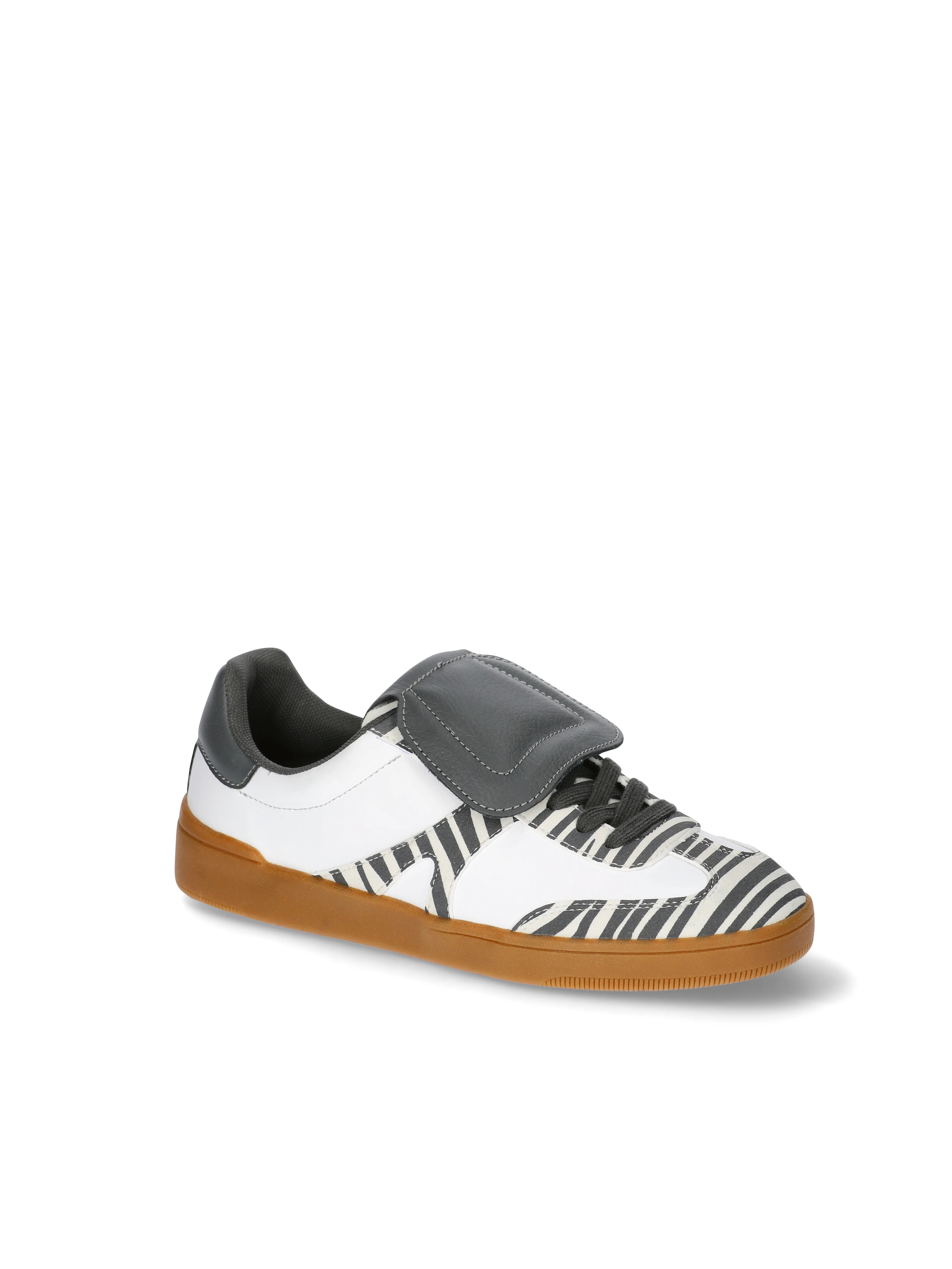 No Boundaries Women's Foldover Lace-Up Sporty Sneakers | Walmart (US)