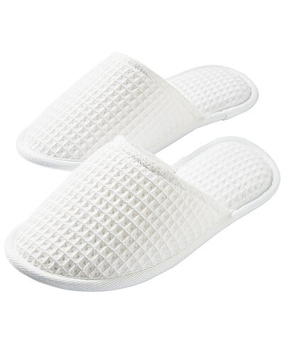 St. Helena Large Turkish Cotton Spa Slippers | Gilt & Gilt City