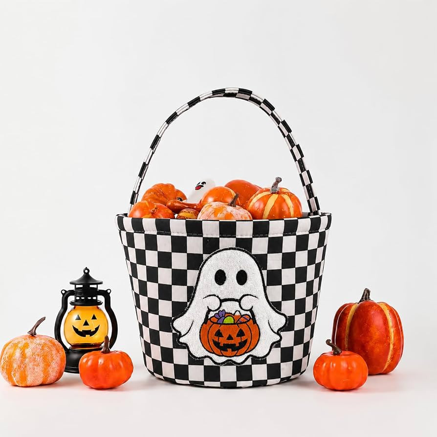 Halloween Basket for Kids, Trick or Treat Bucket | Amazon (US)