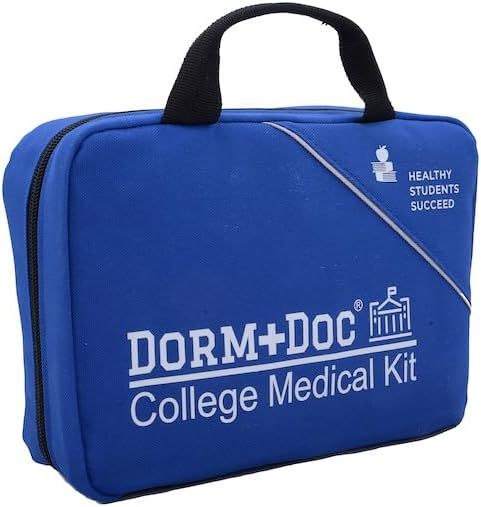 175 Piece Emergency First Aid Kit for College Students - Dorm Room Medical Kit with OTC Medicines... | Amazon (US)