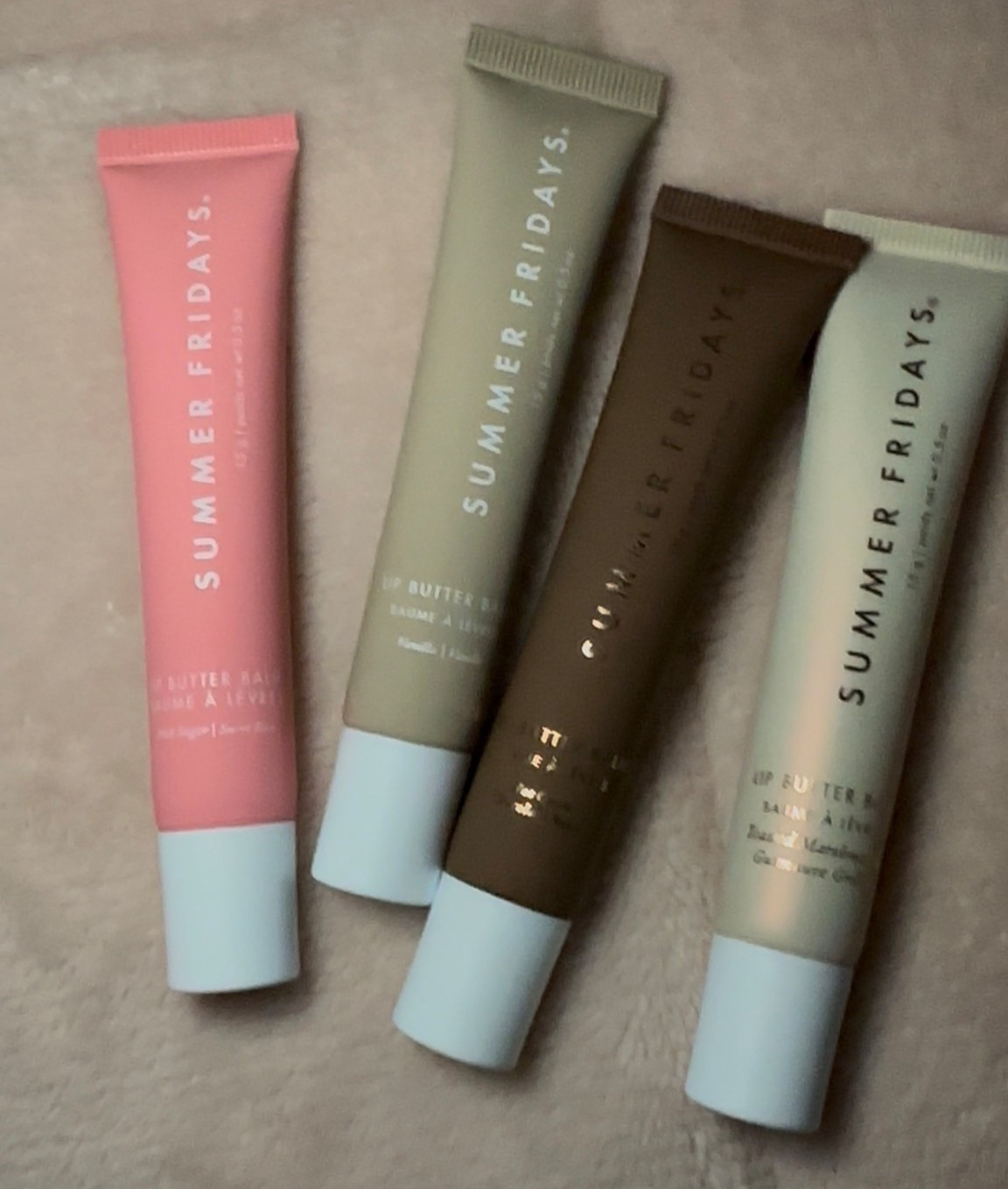 LOVE these Summer Fridays Lip Butter Balms 🥰 Hot Cocoa is my absolute favorite - it smells SO good! 