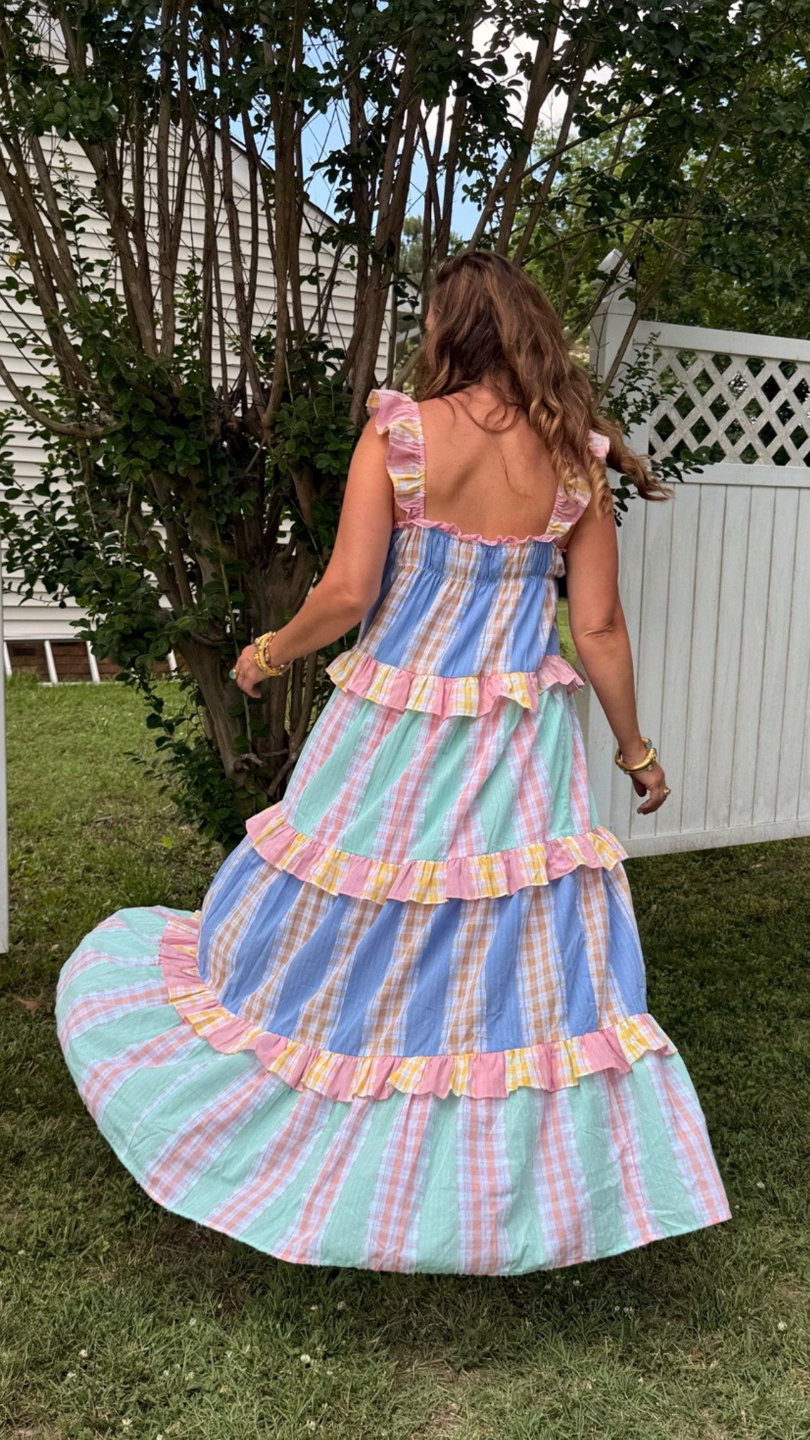 Pretty patchwork prints // summer maxi dress // vacation dress // packable dress

#LTKootd #LTKSeasonal #LTKOver40