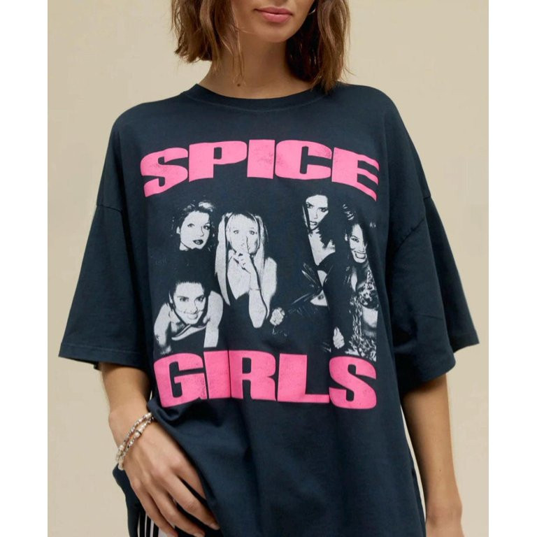 Spice Girls Graphic T-Shirt, 90s Music Tee | Walmart (US)