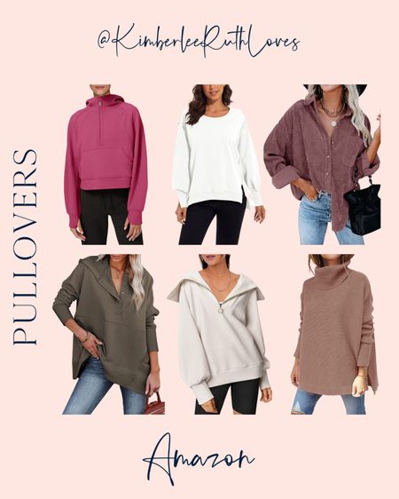 These pullovers from Amazon will keep you cozy this winter!

#fashionfinds #casualstyle #petitefashion #outfitinspo

#LTKSeasonal #LTKunder50 #LTKFind