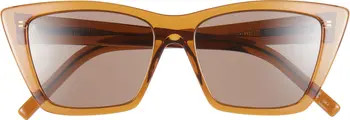 Saint Laurent 55mm Cat Eye Sunglasses | Nordstrom | Nordstrom