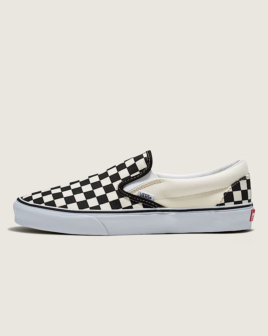 Classic Slip-On Wide Checkerboard Shoe | Vans (US)