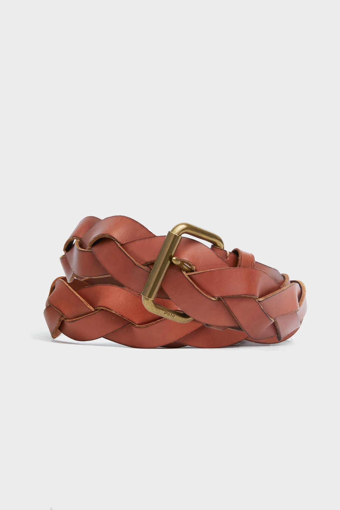 Tan Smooth Vachetta Braided Belt | Tuckernuck (US)