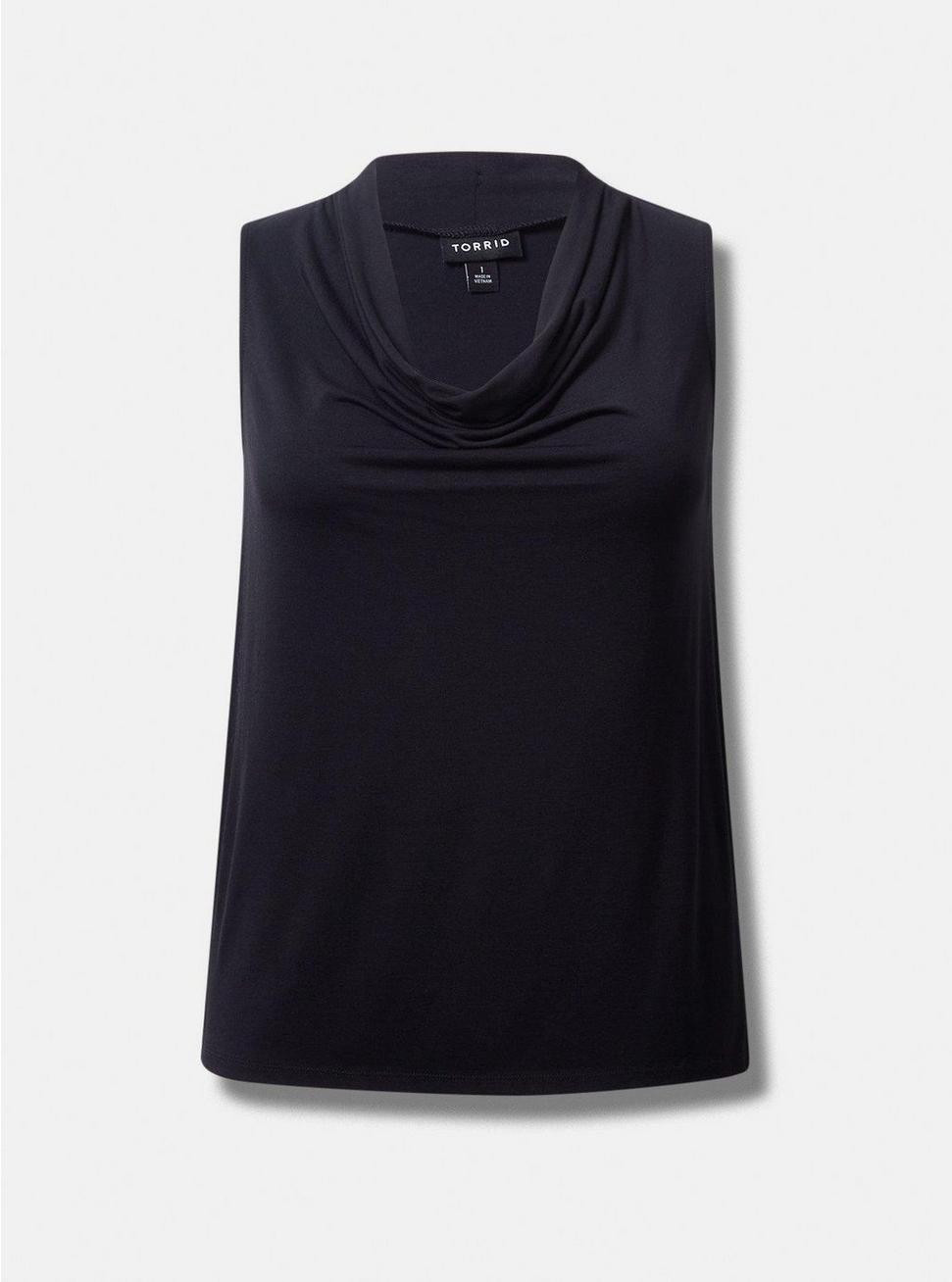 Studio Tissue Jersey Drape Neck Tank | Torrid (US & Canada)