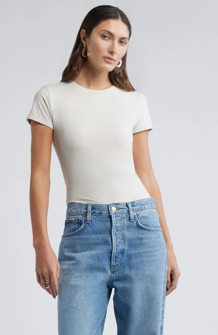 Smooth Edit Lite Cap Sleeve T-Shirt | Nordstrom