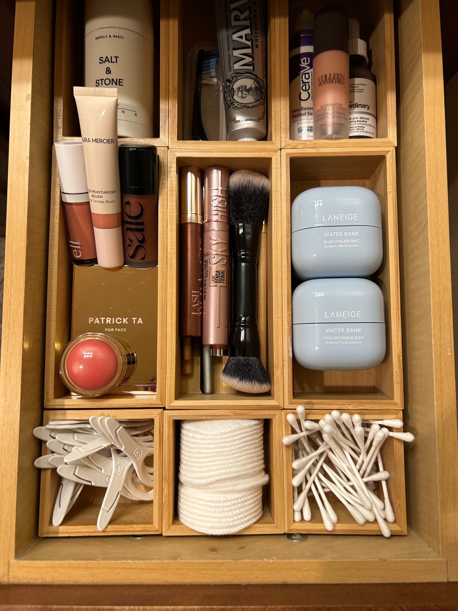 Sustainable + stunning. These bamboo drawer dividers keep my makeup organized and actually pretty to look at ✨ 
#drawerorganization #organization #organizationideas

#LTKFindsUnder100 #LTKFindsUnder50 #LTKHome