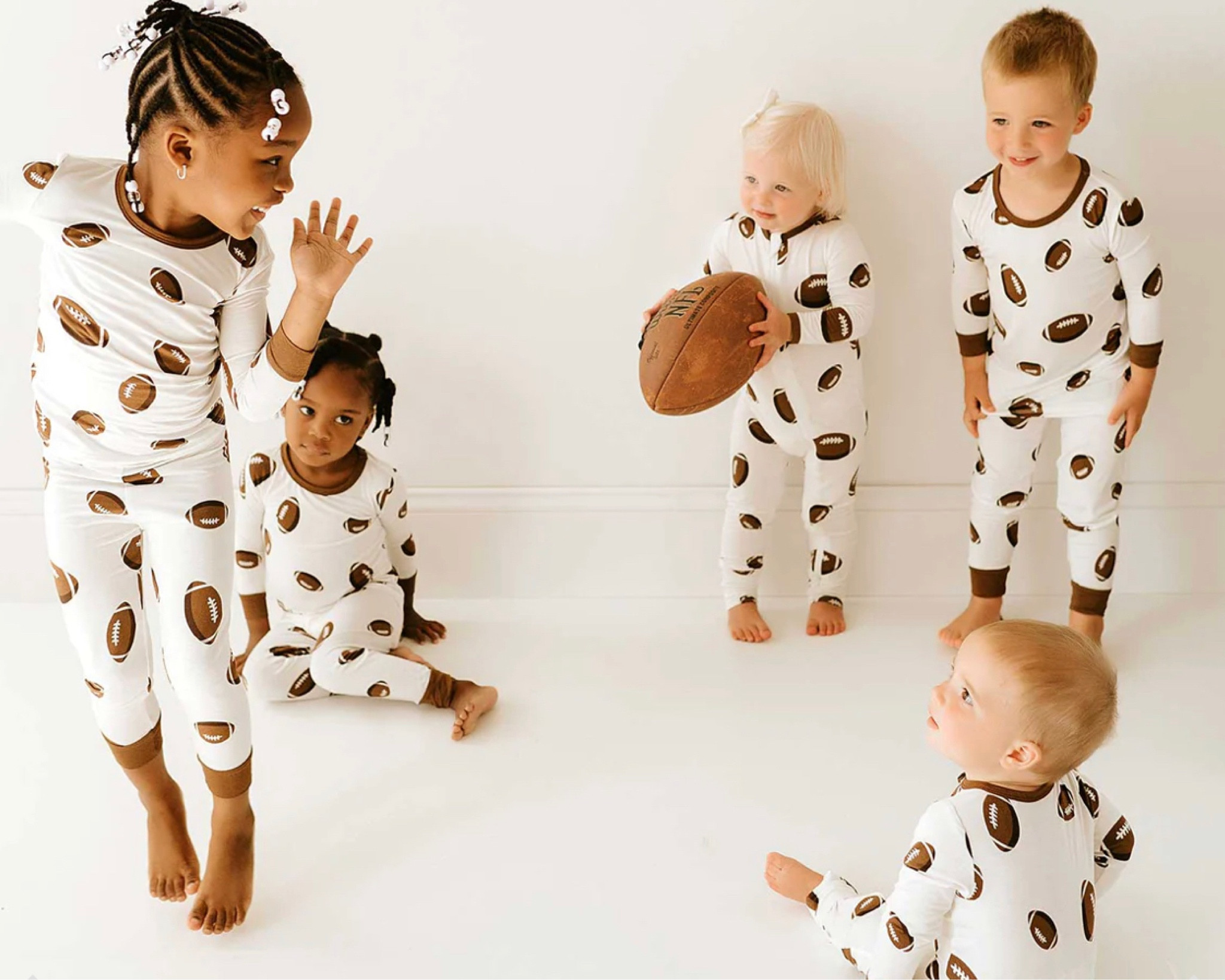 Baby and toddler football Jammies!! Cannot get over how cute these are- and they have the cutest evergreen and winter animal Jammies 

#LTKSeasonal #LTKHoliday #LTKkids