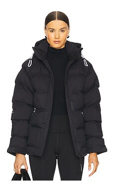 Whitespace Insulated Puffy Parka Jacket in Black from Revolve.com | Revolve Clothing (Global)