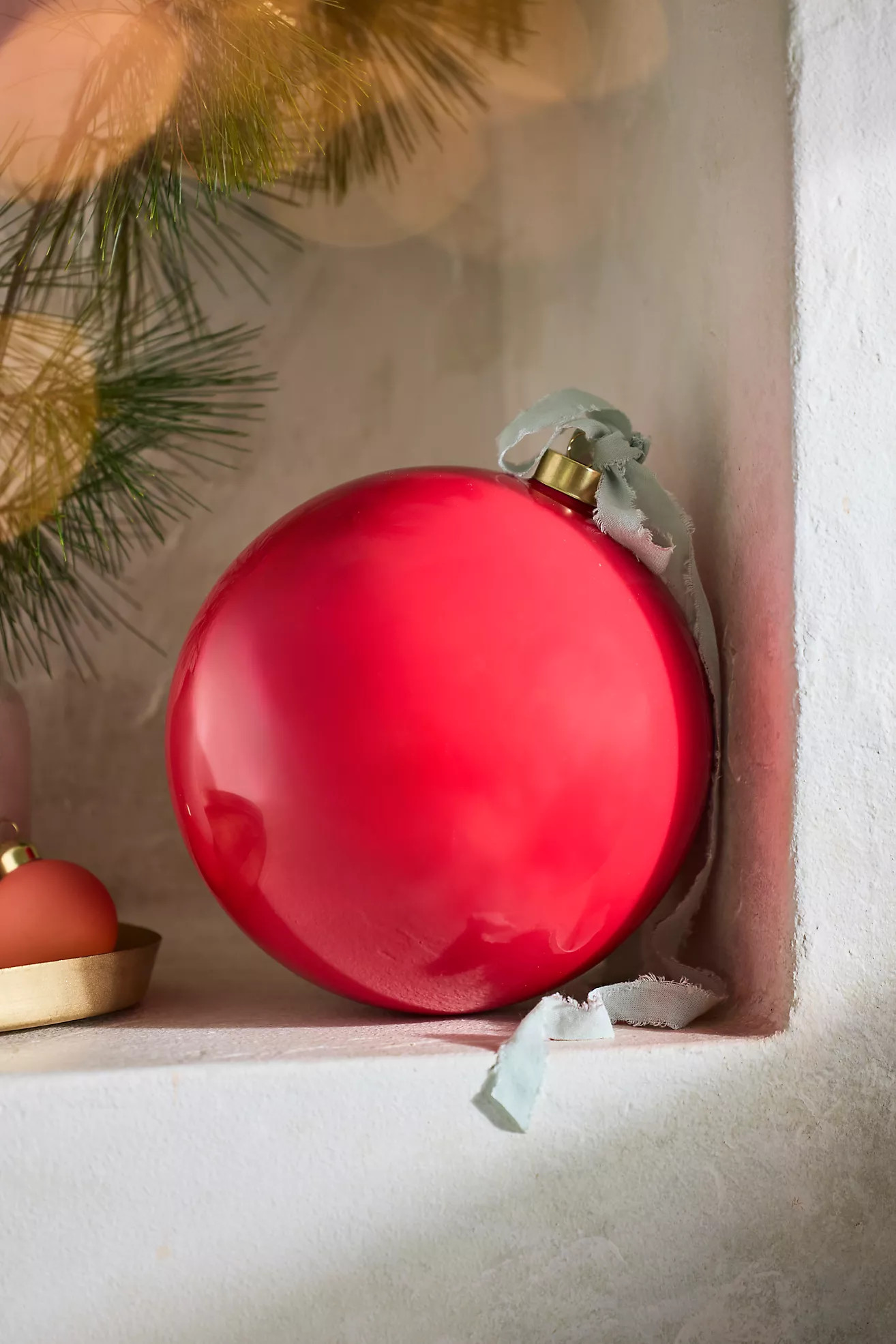 8" Giant Glass Bauble Ornament | Terrain