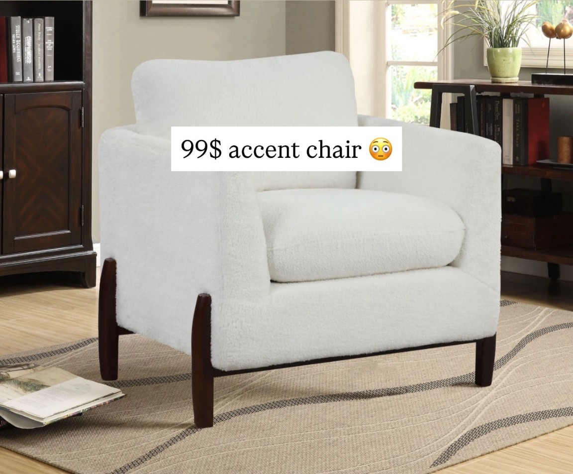 99$ accent chair 😱

#LTKActive #LTKHoliday #LTKSaleAlert