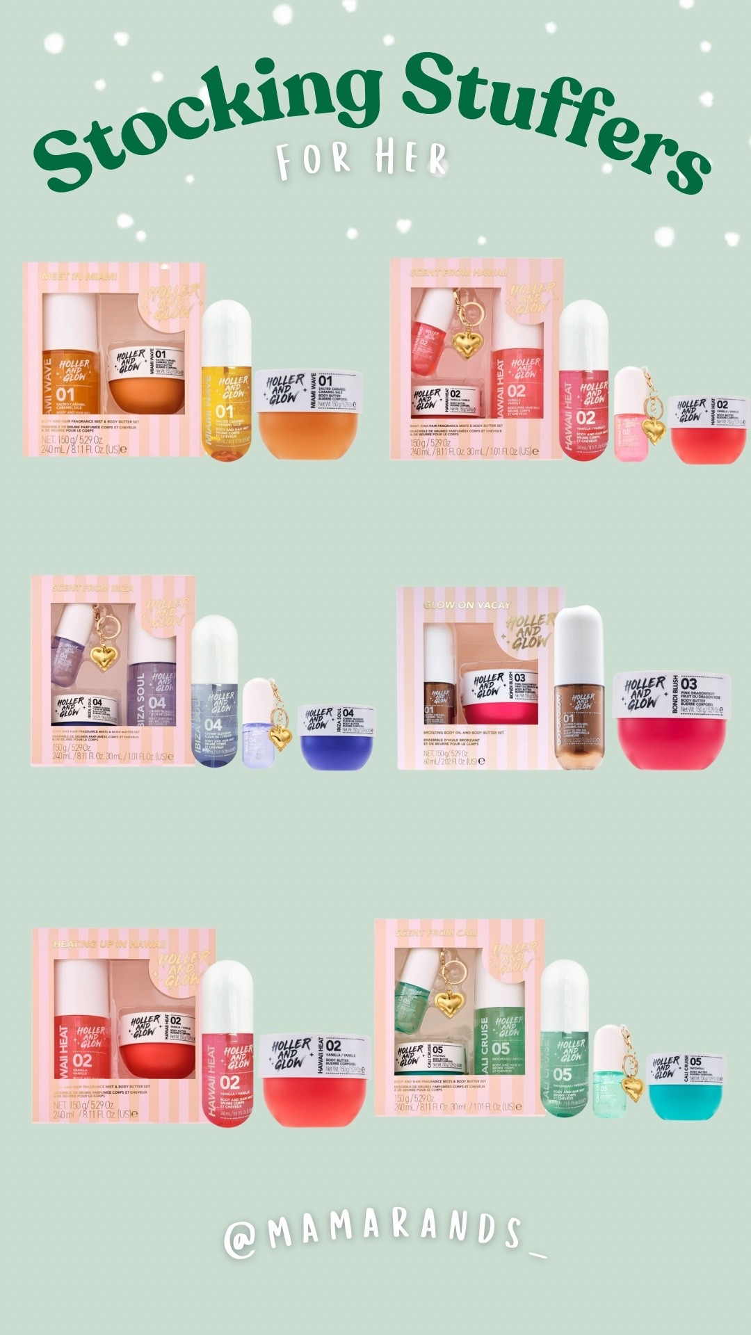 Such a great gift idea or stocking stuffer for a girl in your life!! 🎁 

#LTKHoliday #LTKBeauty #LTKGiftGuide