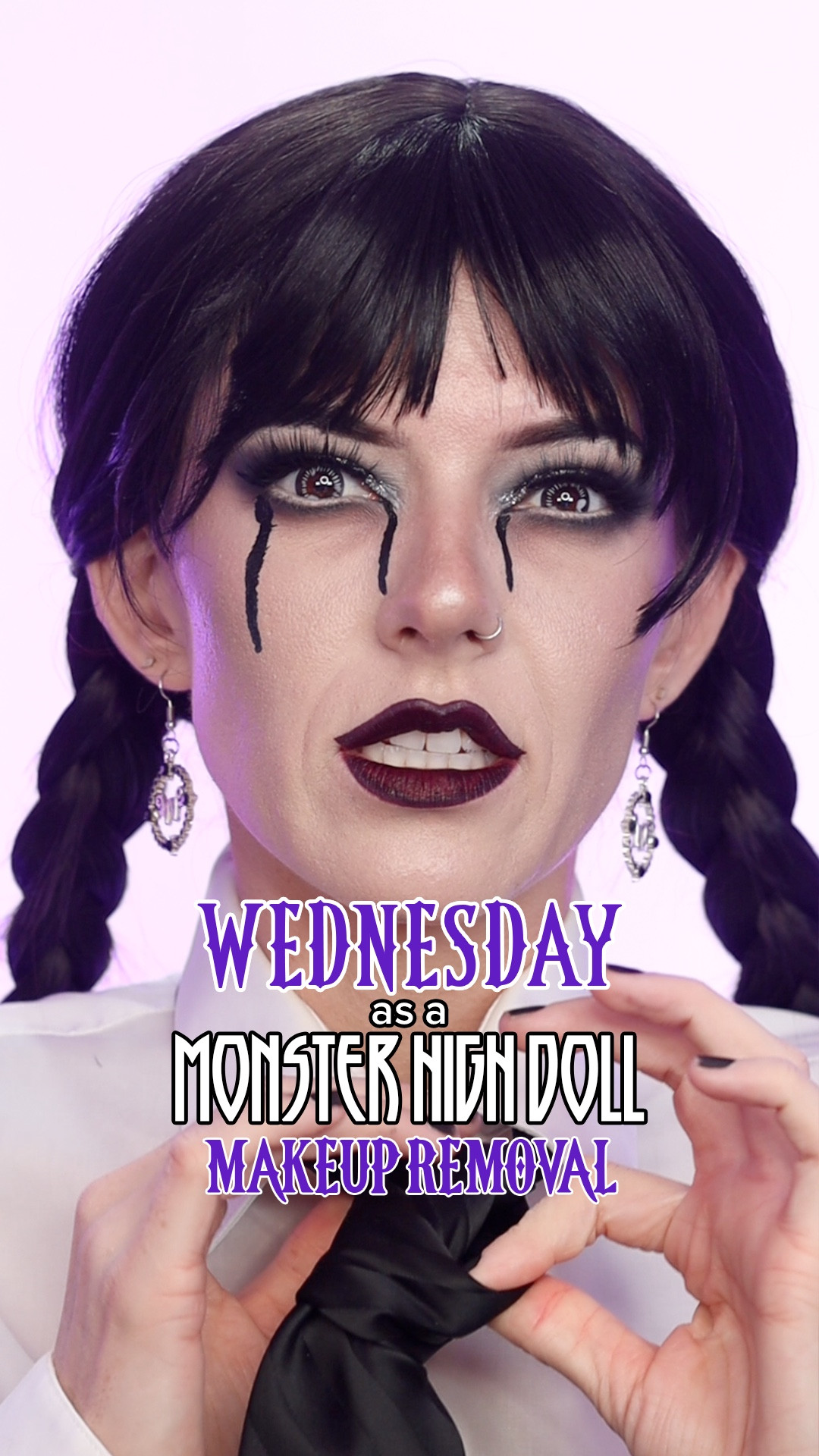 removing my Wednesday Addams as a Monster High Doll look 🖤🥀📓🕷️

#LTKHalloween #LTKBeauty #LTKSeasonal