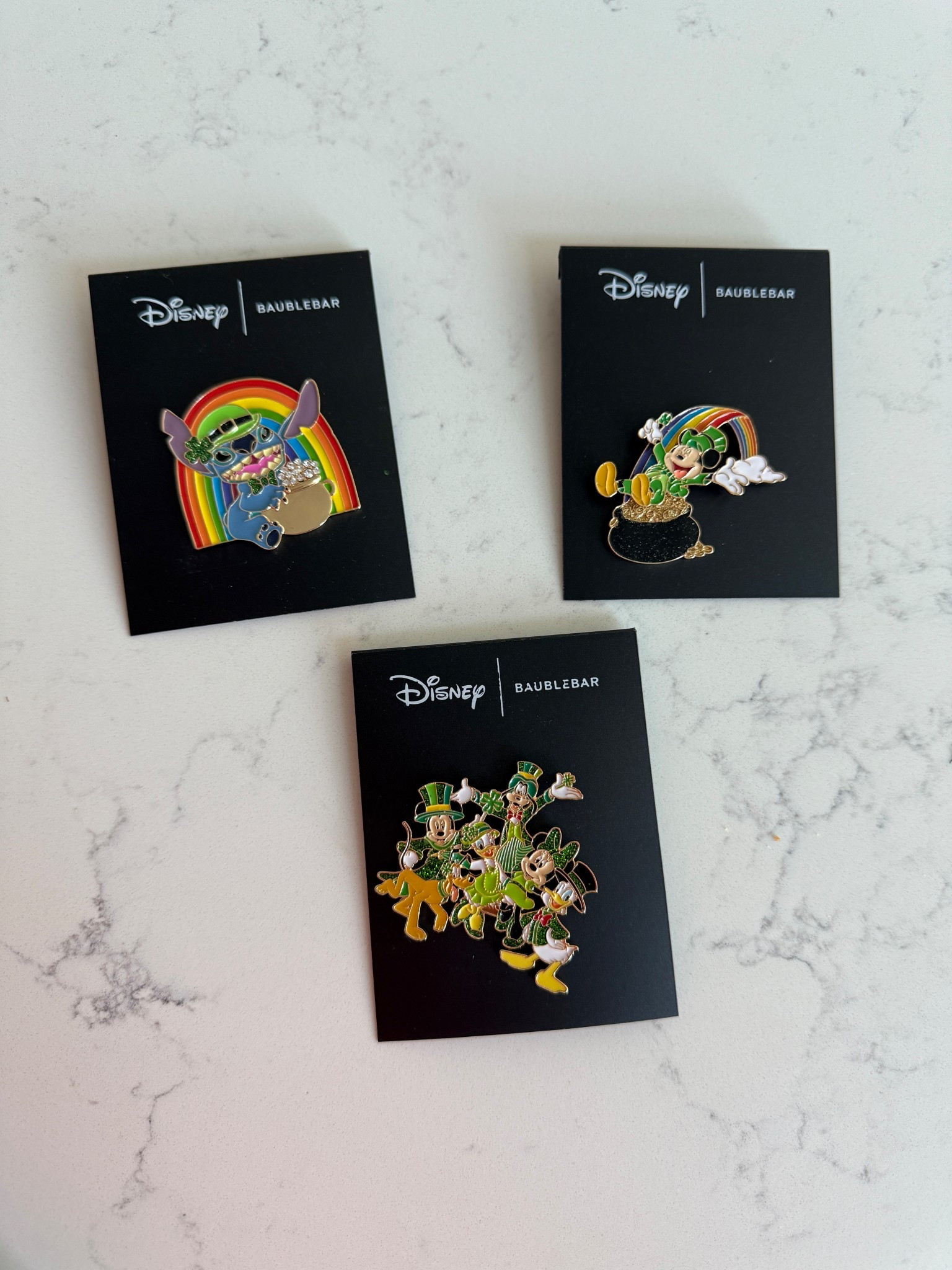 St Patrick’s Day Disney pins. Can’t wait to bring these to Disney World. 🍀

#LTKFamily #LTKTravel #LTKParties