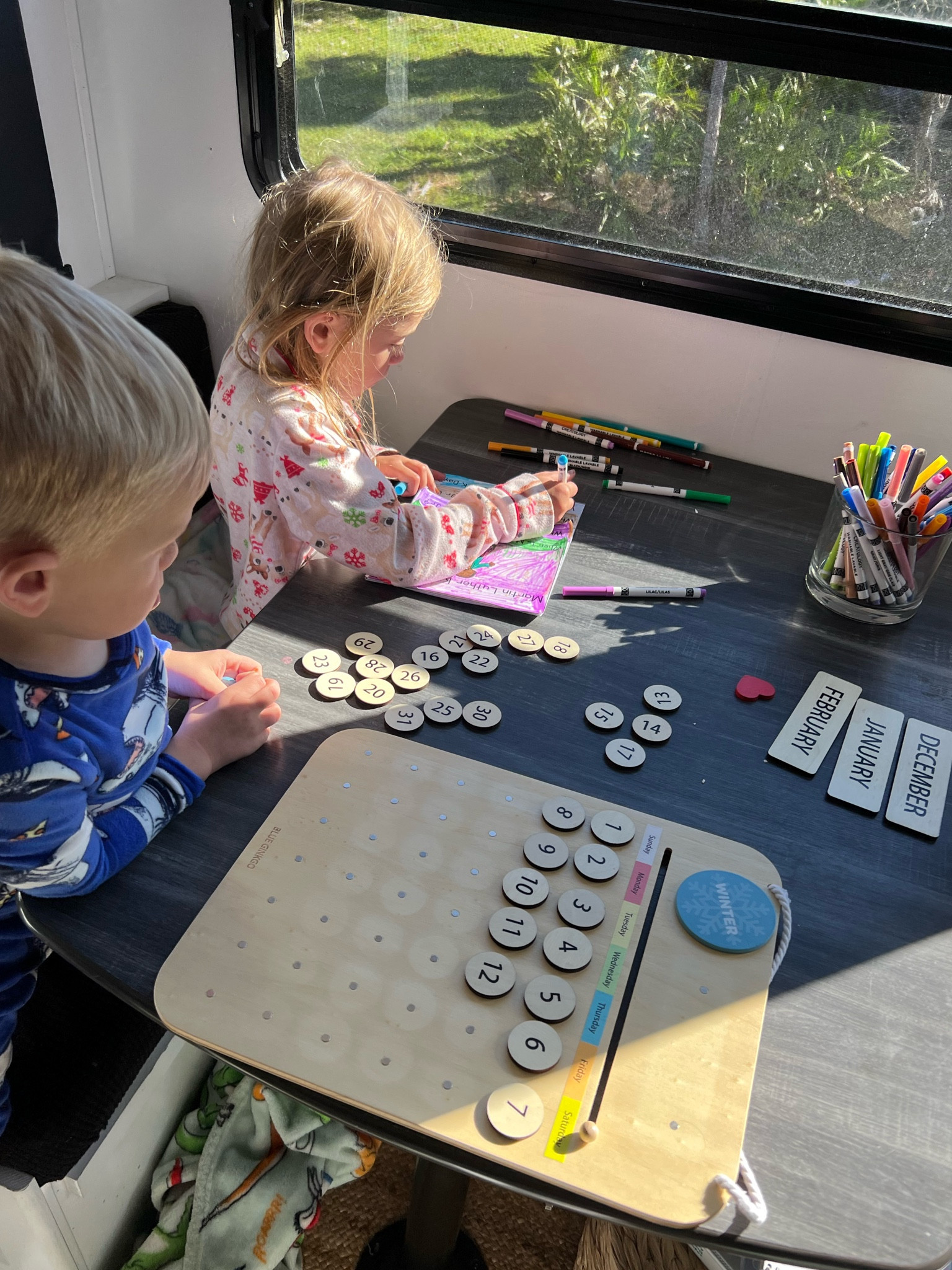 we love this wooden calendar. it’s great for teaching months, days of the week, seasons, holidays, counting, and so much more. another must have for any homeschool curriculum 

#LTKfamily #LTKkids #LTKhome