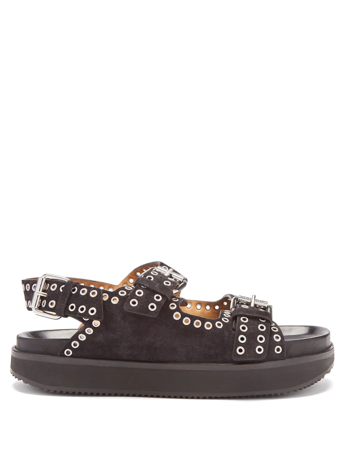 Ophie studded suede sandals | Matches (UK)