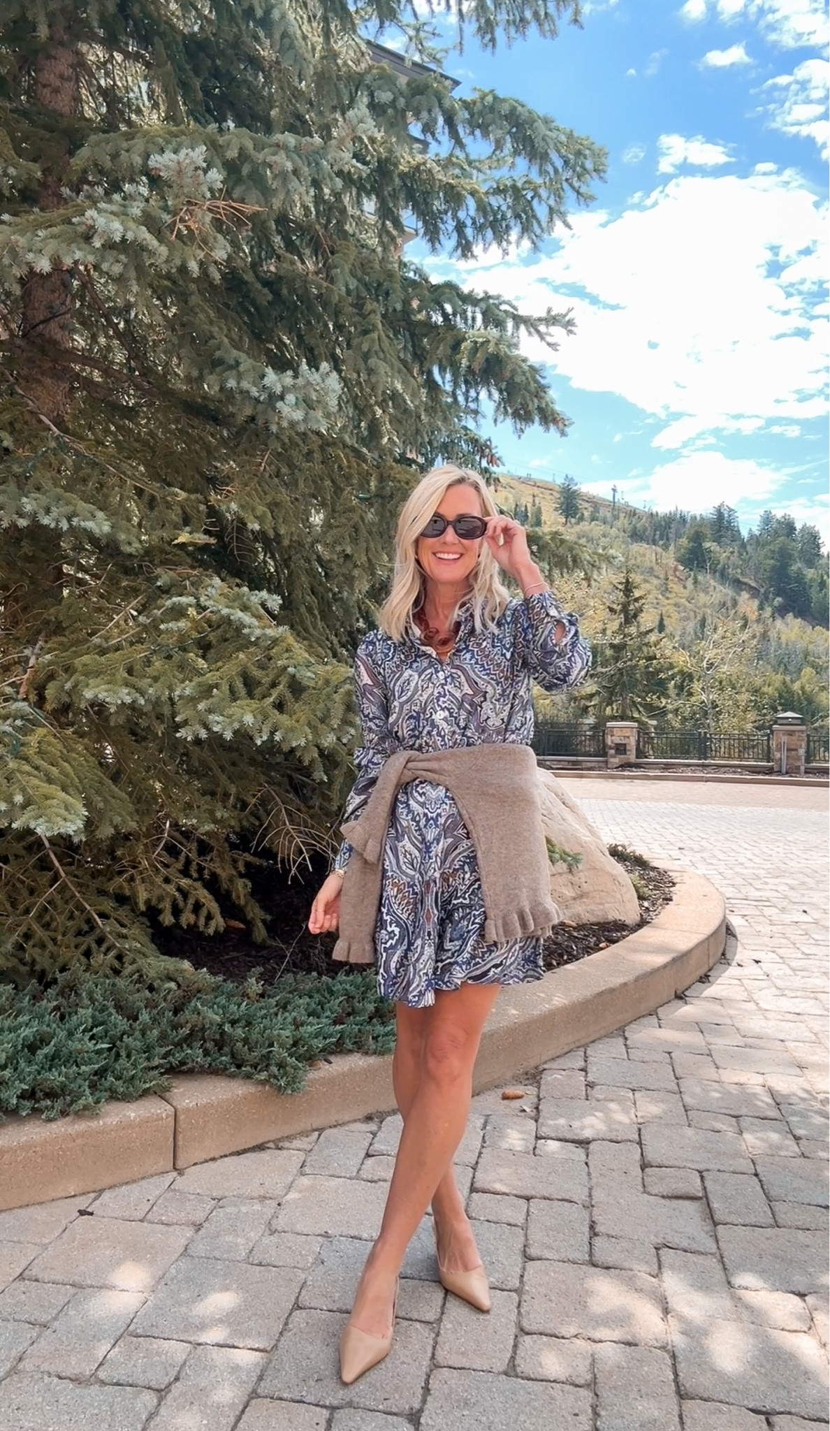 Good news! CASSIE15 has been reset! My one- time use code is live for 15% off this fall collection! 

Dress: XS
Cardigan: XS

#LTKootd #LTKSeasonal #LTKOver40