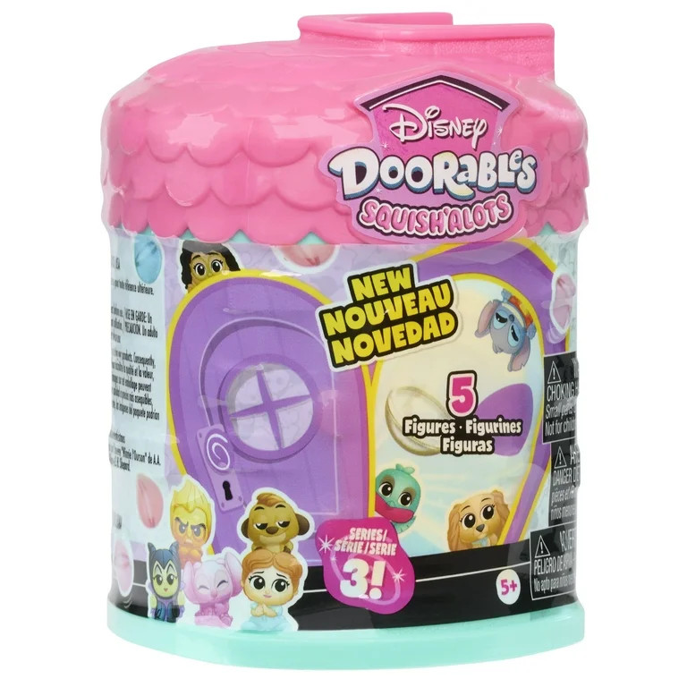 Disney Doorables Squish’Alots Series 3 Figures, Surprise Figure Included, 5 Mystery Figures Inc... | Walmart (US)
