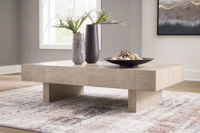 Jorlaina Coffee Table, Light Grayish Brown | Ashley Homestore