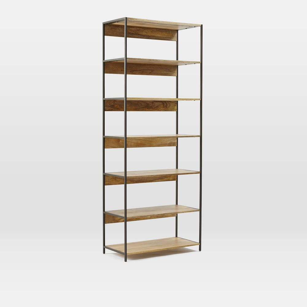 Industrial Modular Bookshelf (33") | West Elm (US)