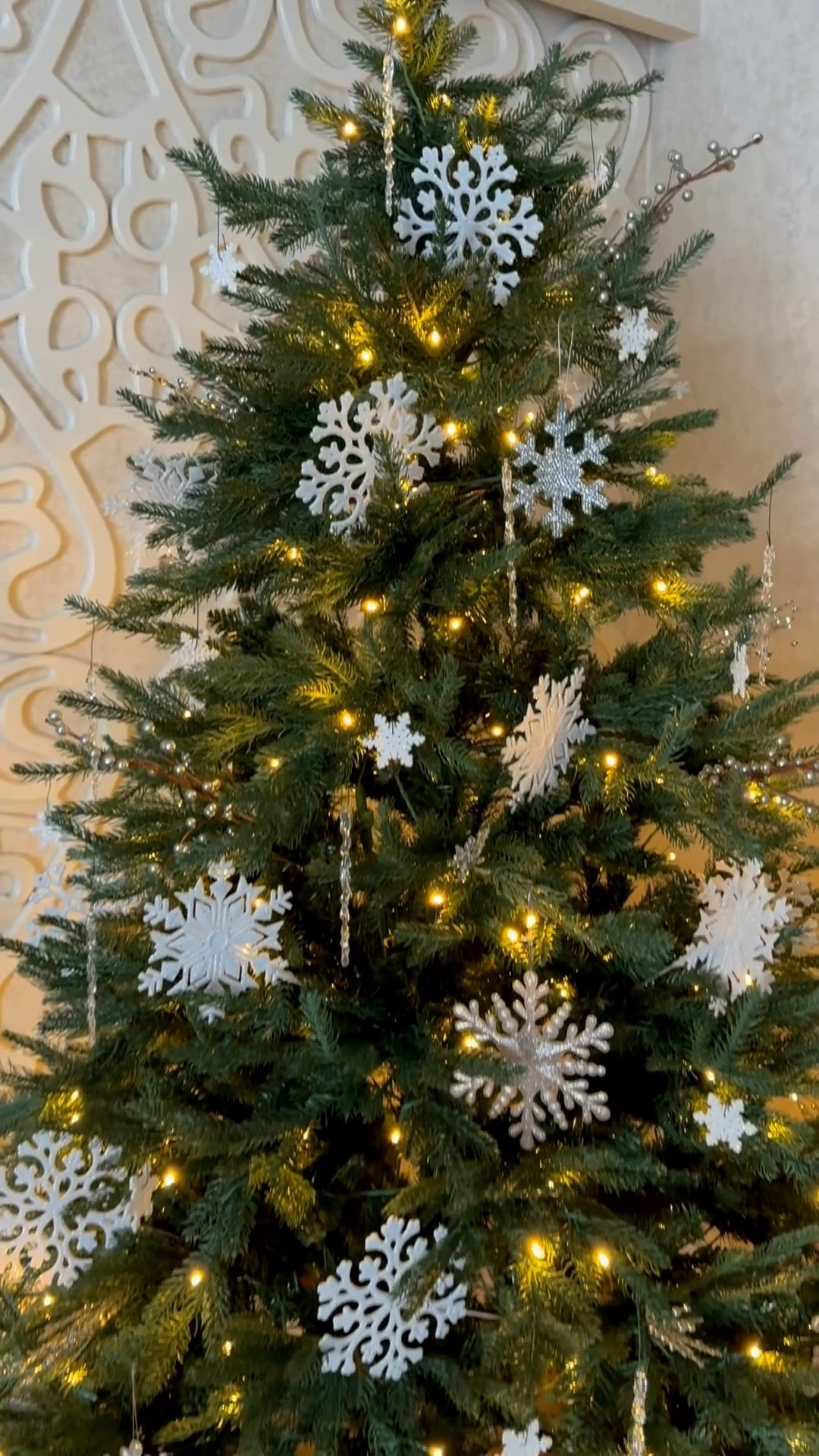 Last Christmas, we transformed our tree into a snowflake winter tree - can’t wait to do it again this winter! 

#LTKFindsUnder50 #LTKHome #LTKHoliday