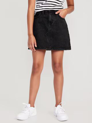 High-Waisted Jean Skirt for Girls | Old Navy (US)